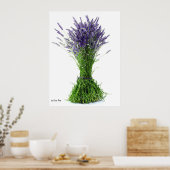 Lavendel Poster (Küche)