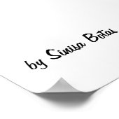 Lavendel Poster (Ecke)