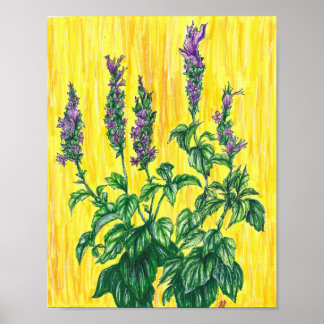 Lavendel Print Poster