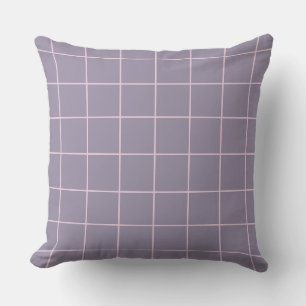 Lavendel-Prüfmuster-Pillow 20x20 Kissen