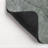 Lavendel Retro Blume und Schmetterlinge Abstrakt Mousepad (Ecke)