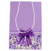 Lavendel romantisch mittlere geschenktüte (Rückseite)