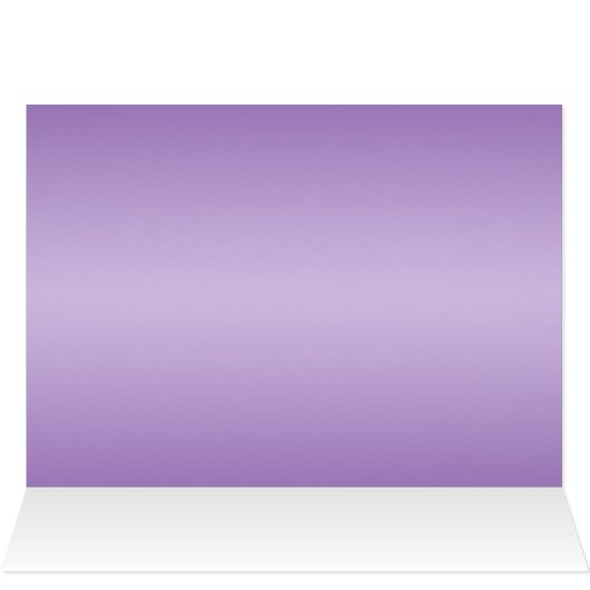 Lavendel, Rosa und Elfenbein-Tischnummer-Karte (Innenansicht Horizontal (Oben))