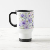 Lavendel-Rosa-Wasserfarbe Reisebecher (Links)