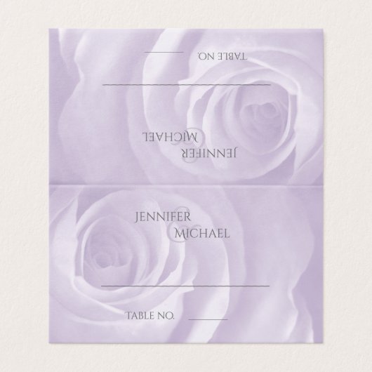 Lavendel Rose (Außenseite Aufgefaltet)