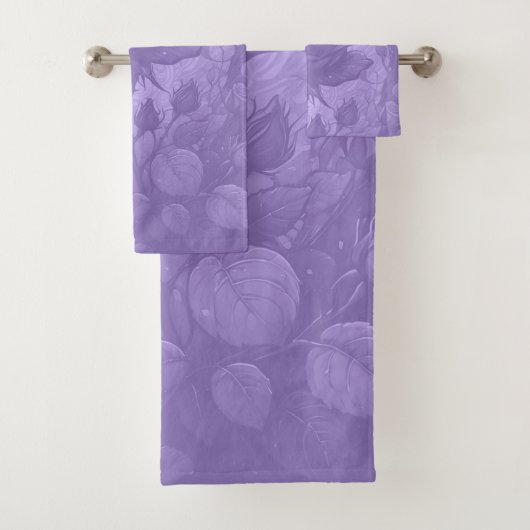Lavendel-Rose Badhandtuch Set (Insitu)