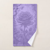 Lavendel-Rose Badhandtuch Set (Handtuch)