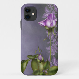 Lavendel-Rose iPhone 11 Hülle