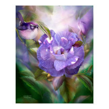 Lavendel Rose Fine Art Poster/Print