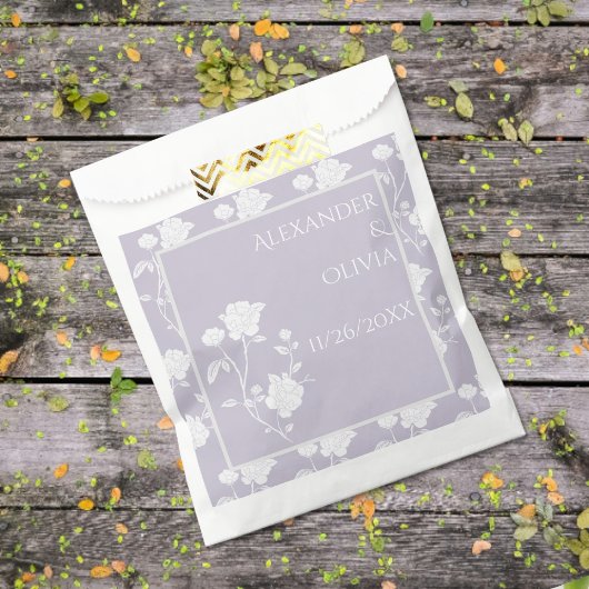 Lavendel Rose Gastgeschenk Hochzeit Bag Geschenktütchen