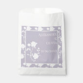 Lavendel Rose Gastgeschenk Hochzeit Bag Geschenktütchen (Vorderseite)