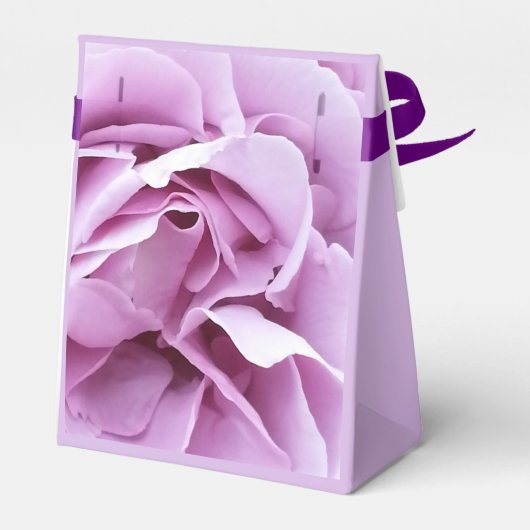 Lavendel-Rose Geschenkschachtel (Rückseite)