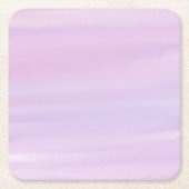 Lavendel-Rose ist mein Lieblings-Farbpapier-Unters Rechteckiger Pappuntersetzer (Vorderseite)