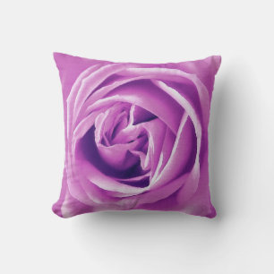 Lavendel-Rose Kissen