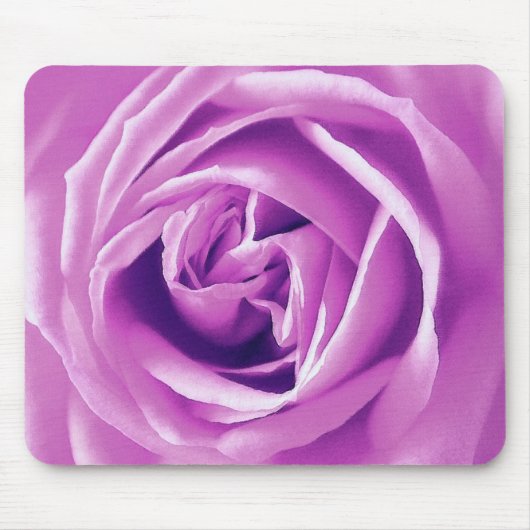 Lavendel-Rose Mousepad (Vorne)
