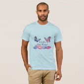 Lavendel Rose Rosa Personalisierte Design-T - Shir T-Shirt (Vorne ganz)