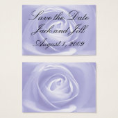 Lavendel-Rose, Save the Date (Vorne & Hinten)