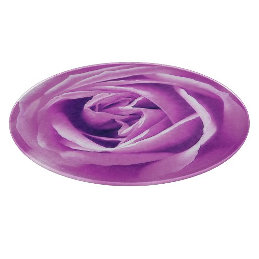 Lavendel-Rose Schneidebrett (Ecke)