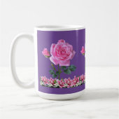 Lavendel Rose Sharon Coffee Tasse (Links)