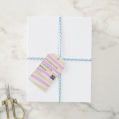 Lavendel Rose Soy Kerzen Business hinzufügen q r C Geschenkanhänger (Mit Garn)