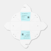 Lavendel Rose Soy Kerzen Business hinzufügen q r C Geschenkschachtel (Ungefaltet)