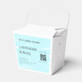 Lavendel Rose Soy Kerzen Business hinzufügen q r C Geschenkschachtel (Vorderseite)