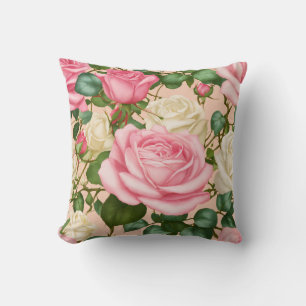 Lavendel Rose Vine Luxe Pillow Collection Kissen