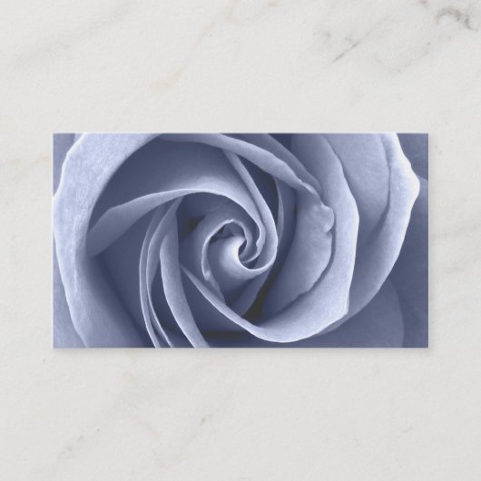 Lavendel-Rose Visitenkarte (Vorderseite)