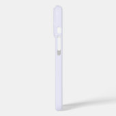 Lavendel Rose Weich weißer Pastellfarben Case-Mate iPhone Hülle (Rückseite / Links)