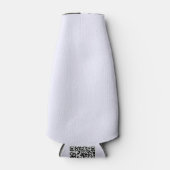 Lavendel Rose Weich weißer Pastellfarben Flaschenkühler (Vorderseite)