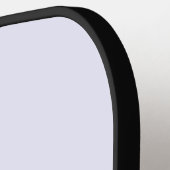 Lavendel Rose Weich weißer Pastellfarben Pickleball Schläger (Linke Seite)