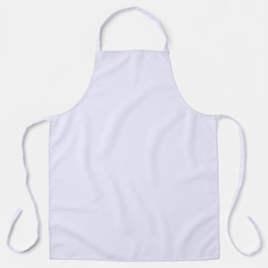 Lavendel Rose Weich weißer Pastellfarben Schürze (Vorderseite)