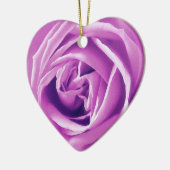 Lavendel-Rosendruck Keramikornament (Links)