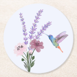 Lavendel Round Untersetzer Set