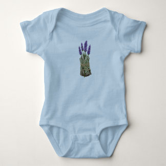 Lavendel Salbei Bündel Baby Bodysuit | Boho Strampler