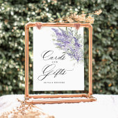 Lavendel Salbei Grün Florale Karten & Geschenke Ho Sockelschild