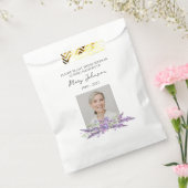 Lavendel-Samenpackung Gedenk Trauerfeier Geschenktütchen (Versiegelt)