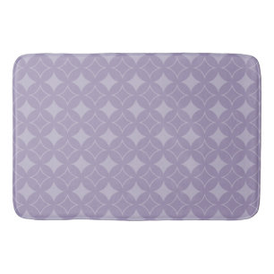 Lavendel-Schippo-Muster Badematte