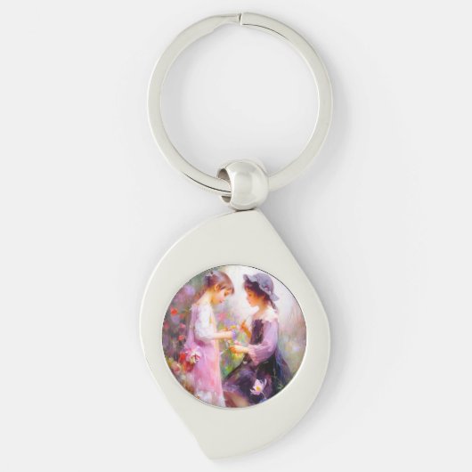 Lavendel Schlüsselanhänger (Vorderseite)