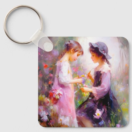 Lavendel Schlüsselanhänger (Vorderseite)