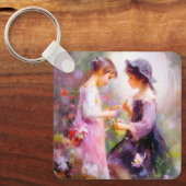 Lavendel Schlüsselanhänger (Vorderseite)