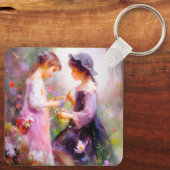 Lavendel Schlüsselanhänger (Rückseite)