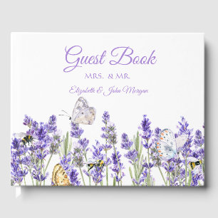 Lavendel-Schmetterlinge Botanisch Gästebuch