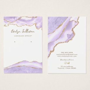 Lavendel-Schmuckkarte