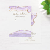 Lavendel-Schmuckkarte (Schreibtisch)