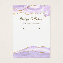 Lavendel-Schmuckkarte