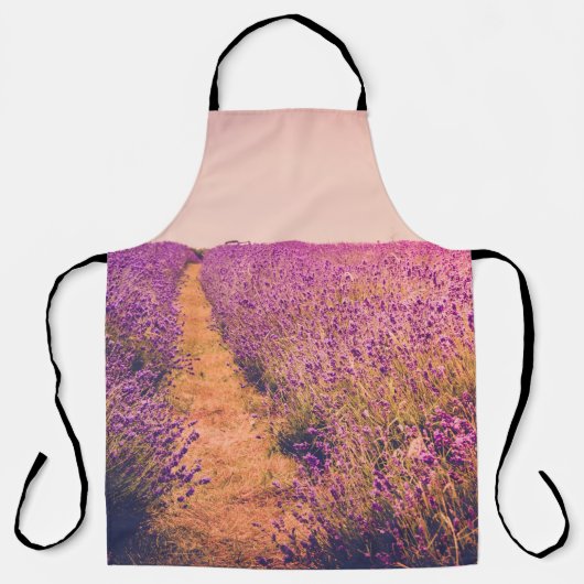 Lavendel Schürze (Vorderseite)
