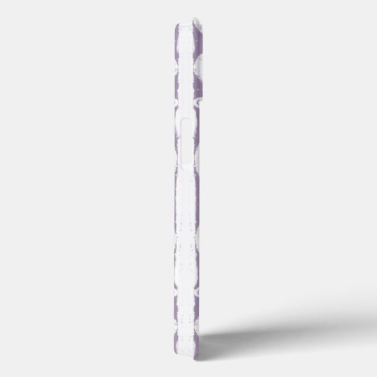 Lavendel Scrollwork Muster Case-Mate iPhone Fall Hülle (Rückseite / Rechts)