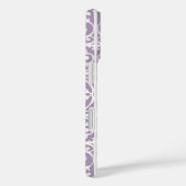 Lavendel-Scrollwork-Muster Case-Mate iPhone Hülle (Rückseite / Rechts)