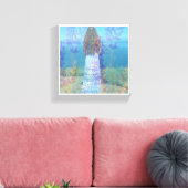 Lavendel Sea Canvas Print Leinwanddruck (Insitu (Wohnzimmer))